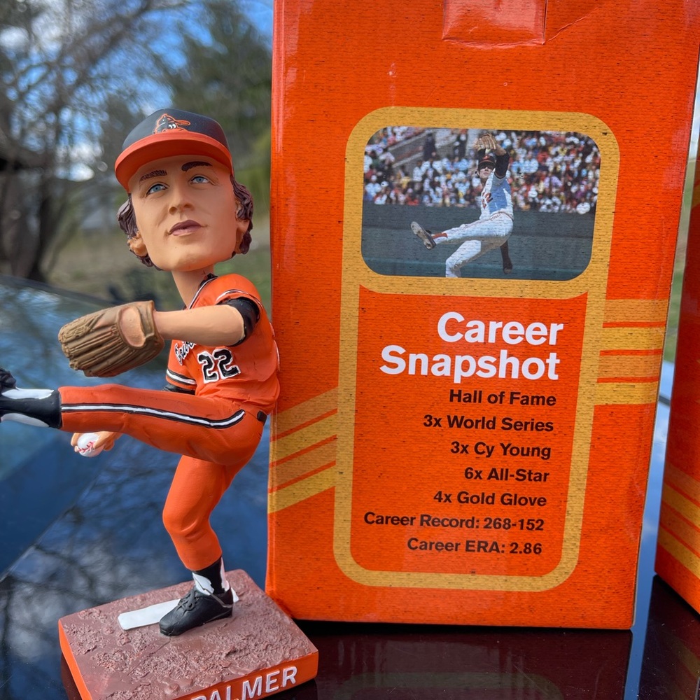 COPY - Jim Palmer Limited Edition bobble head. Collectors item Baltimore Orioles